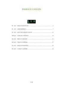 跨境移動支付風險控制