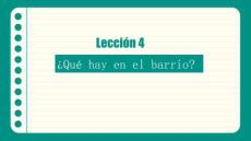 外教社2026快樂西班牙語2（A2）PPT課件Unidad 2 Lección 4