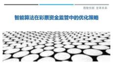 智能算法在彩票資金監(jiān)管中的優(yōu)化策略