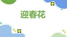 《迎春花》美術(shù)教育PPT繪畫課件創(chuàng)意教程教案