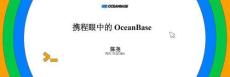陳堯：攜程眼中的OceanBase
