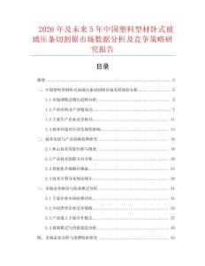 2026年及未來5年中國塑料型材臥式玻璃壓條切割鋸市場數據分析及競爭策略研究報告