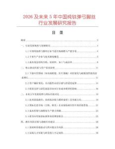 2026及未來5年中國純鈦彈弓腳絲行業發展研究報告