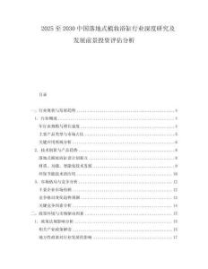 2025至2030中國落地式梳妝浴缸行業深度研究及發展前景投資評估分析