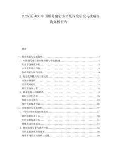 2025至2030中國(guó)船號(hào)角行業(yè)市場(chǎng)深度研究與戰(zhàn)略咨詢(xún)分析報(bào)告