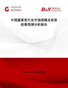 中國蔬菜昔行業(yè)市場規(guī)模及投資前景預(yù)測分析報告