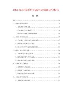 2026年中國手繪油畫市場調(diào)查研究報告
