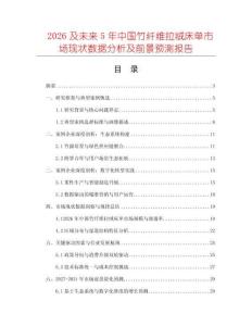 2026及未來5年中國竹纖維拉絨床單市場現(xiàn)狀數(shù)據(jù)分析及前景預(yù)測報告