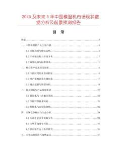 2026及未來5年中國模溫機市場現狀數據分析及前景預測報告