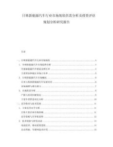 日韓新能源汽車行業(yè)市場(chǎng)現(xiàn)狀供需分析及投資評(píng)估規(guī)劃分析研究報(bào)告