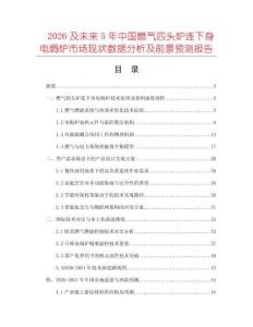 2026及未來(lái)5年中國(guó)燃?xì)馑念^爐連下身電焗爐市場(chǎng)現(xiàn)狀數(shù)據(jù)分析及前景預(yù)測(cè)報(bào)告