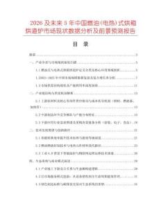 2026及未來(lái)5年中國(guó)燃油(電熱)式烘箱烘道爐市場(chǎng)現(xiàn)狀數(shù)據(jù)分析及前景預(yù)測(cè)報(bào)告