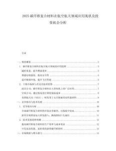 2025碳纖維復(fù)合材料在航空航天領(lǐng)域應(yīng)用現(xiàn)狀及投資機(jī)會(huì)分析