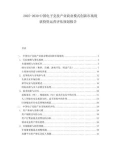 2025-2030中國電子競技產業商業模式創新市場現狀投資運營評估規劃報告