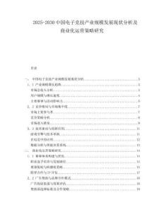 2025-2030中國電子競技產(chǎn)業(yè)規(guī)模發(fā)展現(xiàn)狀分析及商業(yè)化運營策略研究