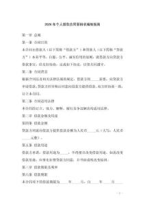 2026年個人借款合同答辯狀編制指南