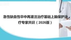 急性缺血性卒中再灌注治療基礎(chǔ)上腦保護治療中國專家共識