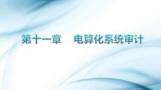 審計學原理（第8版）：電算化系統審計PPT教學課件