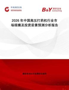 2026年中國高壓打藥機行業(yè)市場規(guī)模及投資前景預測分析報告