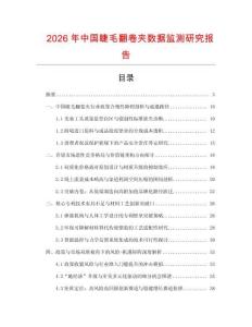 2026年中國睫毛翻卷夾數據監測研究報告
