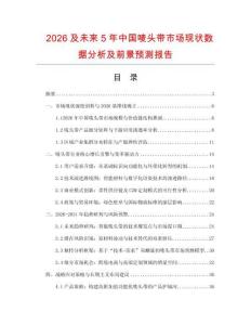 2026及未來5年中國嘜頭帶市場現(xiàn)狀數(shù)據(jù)分析及前景預(yù)測報告