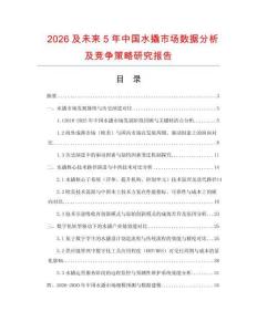 2026及未來5年中國水撬市場數據分析及競爭策略研究報告