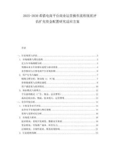 2025-2030希臘電商平臺(tái)商業(yè)運(yùn)營操作流程現(xiàn)狀評估擴(kuò)允資金配置研究適應(yīng)方案