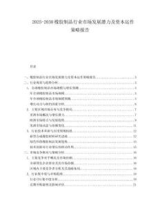 2025-2030橡膠制品行業(yè)市場(chǎng)發(fā)展?jié)摿百Y本運(yùn)作策略報(bào)告