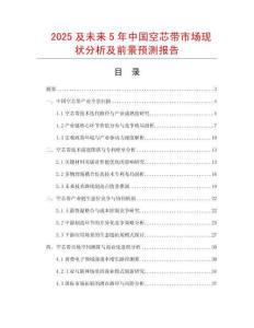 2025及未來5年中國空芯帶市場現狀分析及前景預測報告