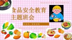 食品安全小學(xué)生食品安全教育主題班會PPT課件