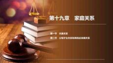 民法　(第十版)   課件  第19--21章　家庭關(guān)系、離婚、收養(yǎng)