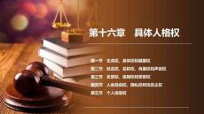 民法　(第十版)   課件第16--18章　具體人格權(quán)、一般規(guī)定、結(jié)婚