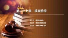 民法　(第十版)   課件第27、28章　損害賠償、特殊侵權責任類型