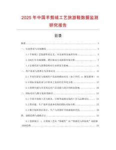 2025年中國羊剪絨工藝旅游鞋數據監測研究報告