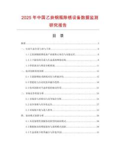 2025年中國(guó)乙炔鋼瓶除銹設(shè)備數(shù)據(jù)監(jiān)測(cè)研究報(bào)告