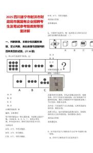 2025四川遂寧市射洪市財政局市屬國有企業招聘考生及筆試參考題庫附帶答案詳解
