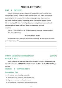 01-XH2025專四預測第1套試題