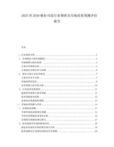 2025至2030格拉司瓊行業調研及市場前景預測評估報告