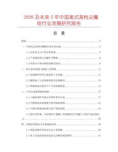 2026及未來5年中國美式高檔尖嘴鉗行業(yè)發(fā)展研究報告