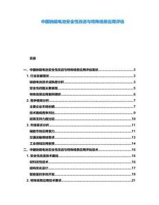 中國(guó)鈉硫電池安全性改進(jìn)與特殊場(chǎng)景應(yīng)用評(píng)估