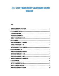 2025-2030中國(guó)超高清視頻產(chǎn)業(yè)技術(shù)發(fā)展趨勢(shì)與應(yīng)用前景規(guī)劃報(bào)告