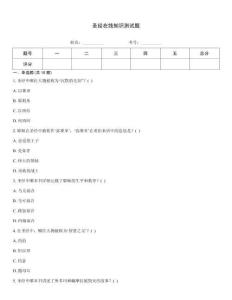 圣經在線知識測試題