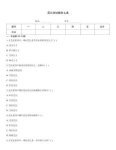 芭比測試題怎么選