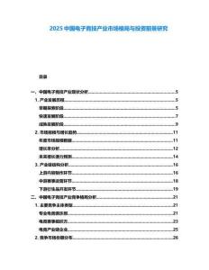 2025中國電子競技產(chǎn)業(yè)市場格局與投資前景研究