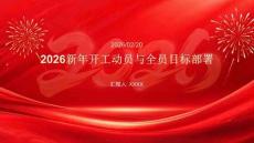 2026新年開工動員與全員目標部署