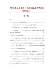 2026及未來5年中空密封膠項目可行性研究報告