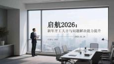啟航2026：新年開工大吉與問題解決能力提升