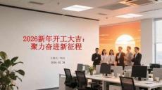2026新年開工大吉：聚力奮進新征程