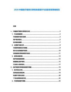 2026中國醫(yī)療搜索引擎精準(zhǔn)度提升與流量變現(xiàn)策略報(bào)告