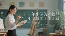 2026年小學美術教師年度教學工作計劃